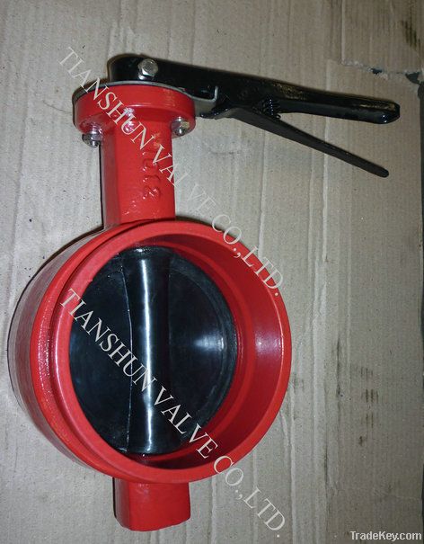 Grooved End  Butterfly Valve