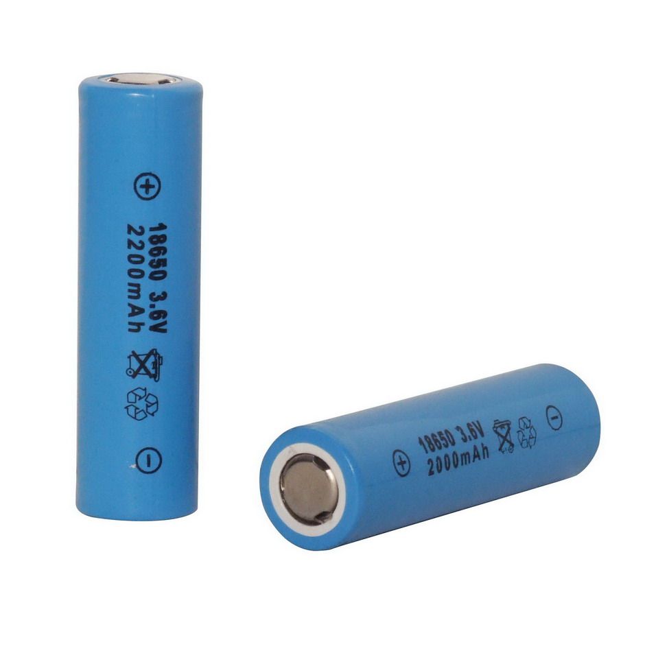 lithium ion rechargeable batteries 18650 3.7v 2200mah