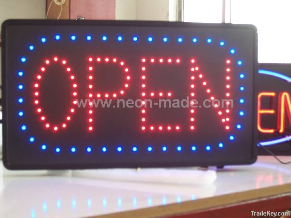 Open signs