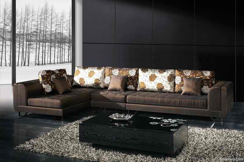 Modern Leisure Sofa, Corner Sofa, Fabric Sofa