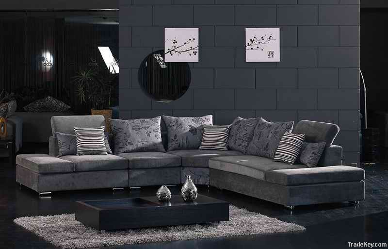 Modern Fabric Sofa, Corner Sofa Suite