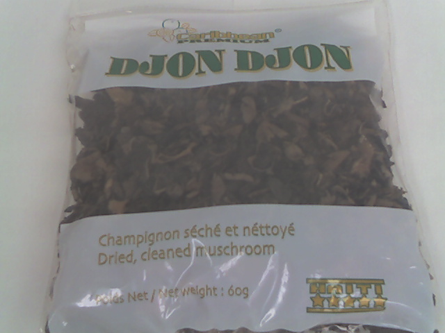 Black dried mushroom "djon djon"