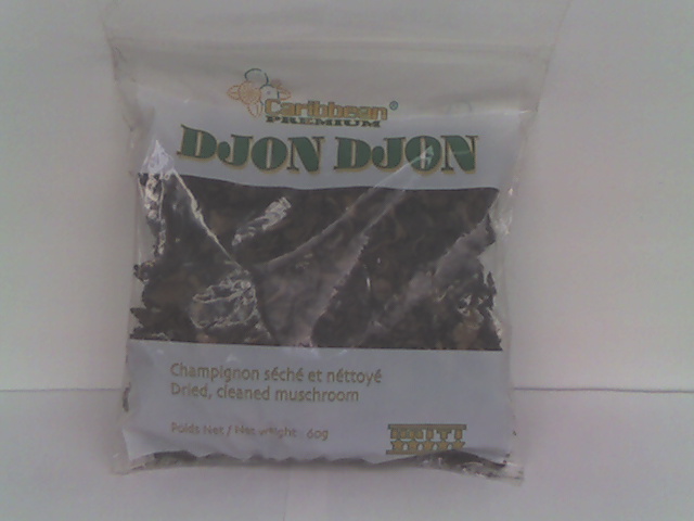 Black dried mushroom "djon djon"