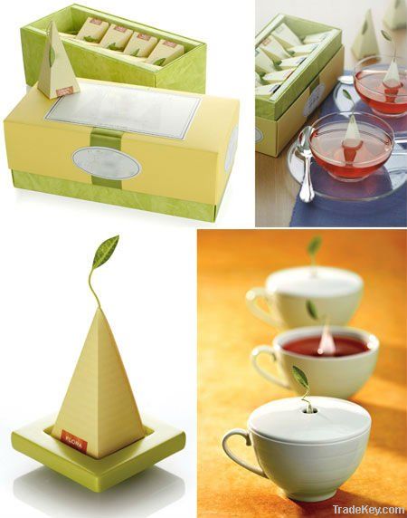 Sell set of pyramid tea bag