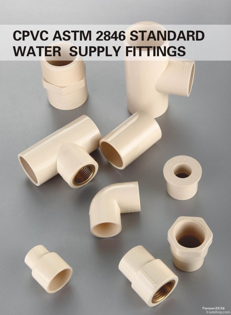 ASTM D2846 CPVC PIPE FITTINGS for water supply