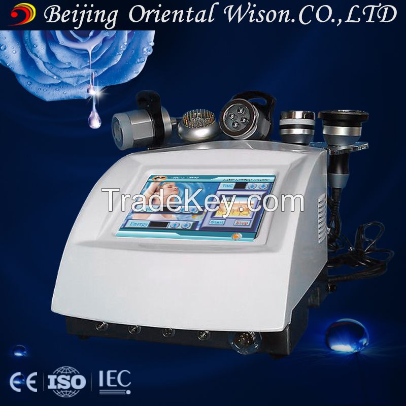 5 handles portable ultrasound RF vacuum led ultrasonic