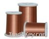 Enameled copper clad aluminum wire