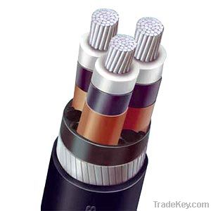 High VoltageCu core XLPE insulated PVCsheathed power cable