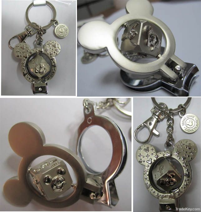 Leather keychain , key holder , promotion gift
