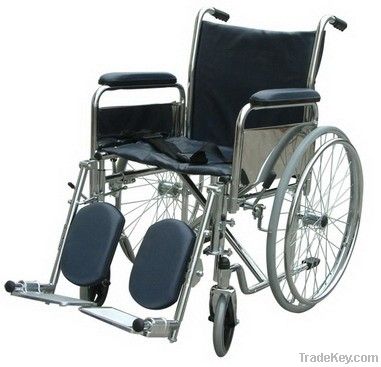 Durable Steel Wheelchair