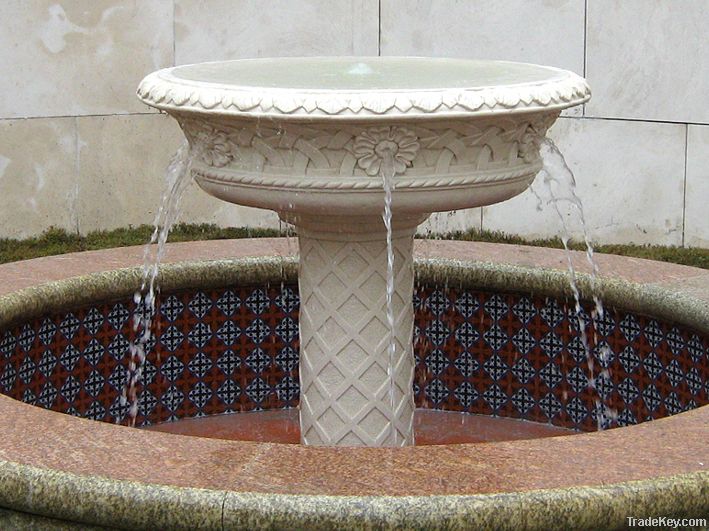 FRP Imitation stone fountain