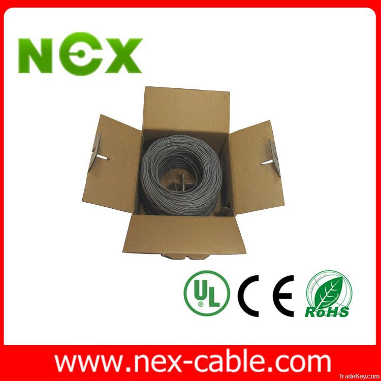 Waterproof Outdoor Full Copper CAT5e/Ethernet Cables with Low Electric