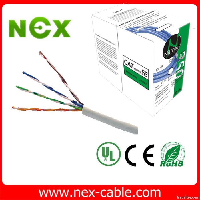 UTP LAN cable nework cable 4P cat5e 350MHZ