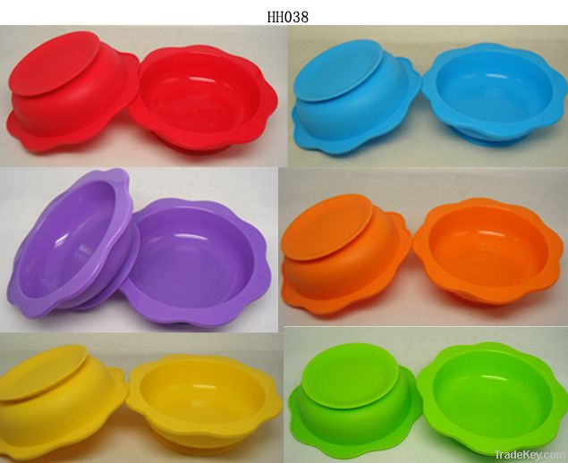 Stay-Put Silicone Suction Toddler Bowl