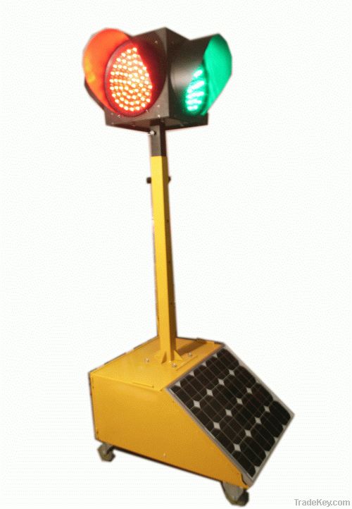 High quality and super brightness solar led traffic light