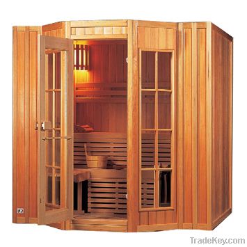 traditional sauna room