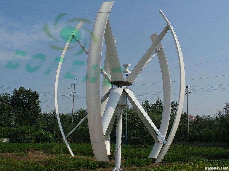 2000W Vertical Axis Wind Power Generator