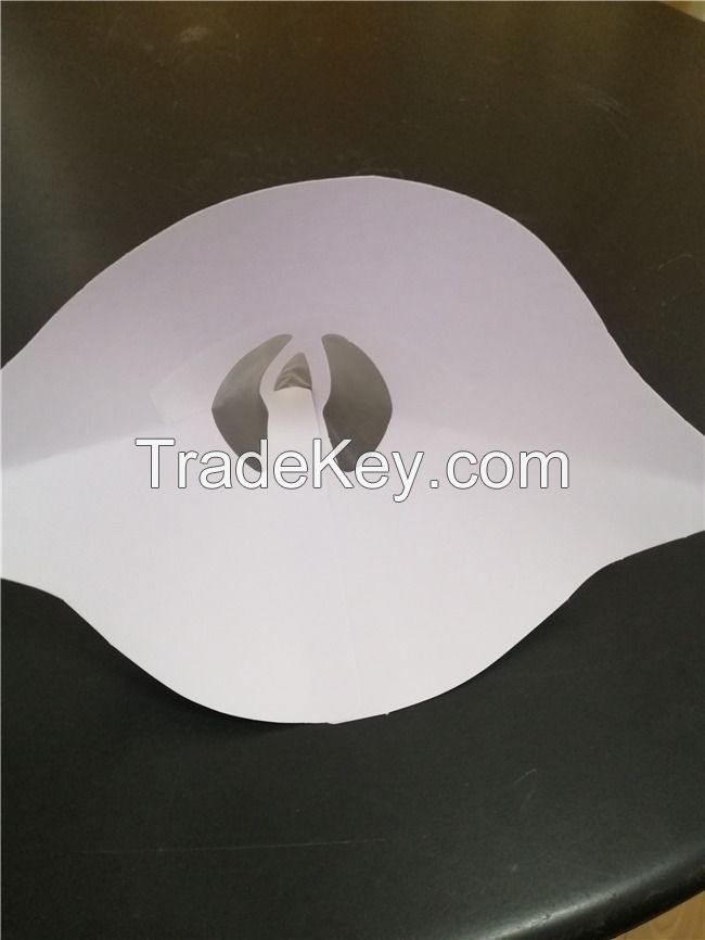 Disposable customized filter paper funnel for automobile paint