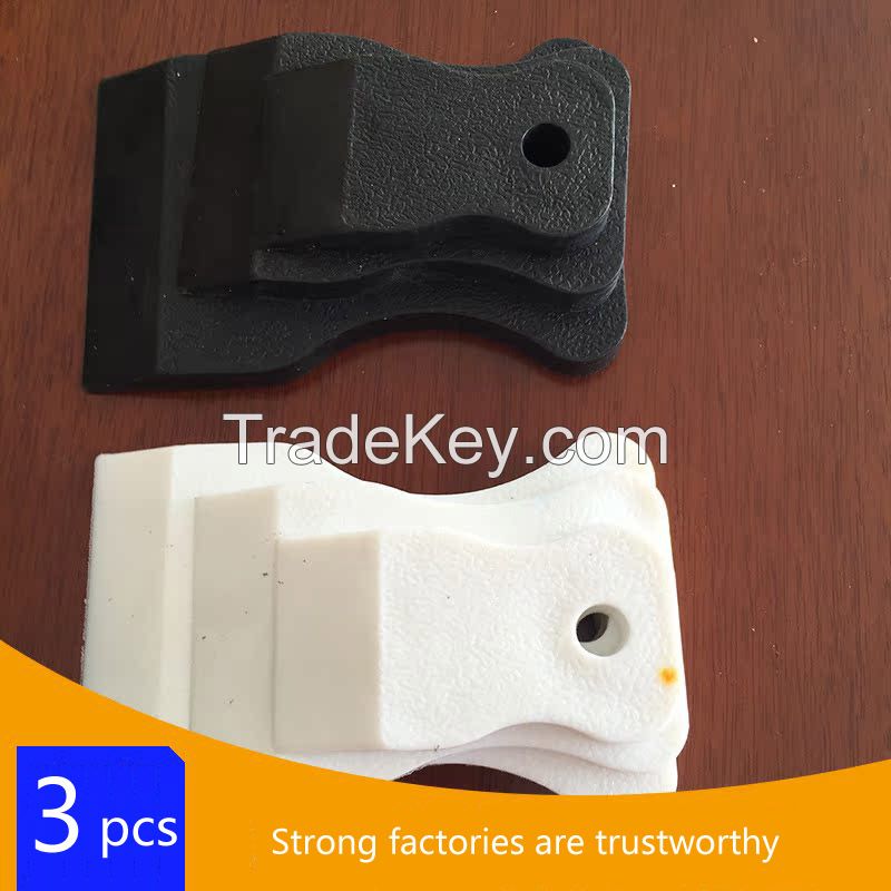 4pcs set Rubber scraper, ash scraper, putty scraper, car film scraper, flat scraper, car film scraper tool