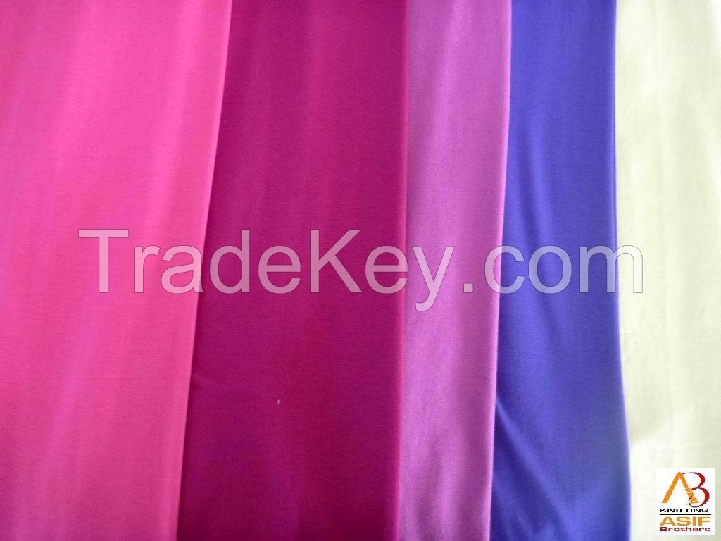 Single Jersey Fabric -- 100% Combed Cotton Fabric