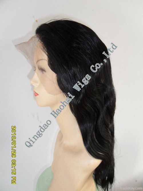 HIGH QUALITY-HOT SALE-REMY HAIR-20''-BODY WAVE-FULL LACE WIG-