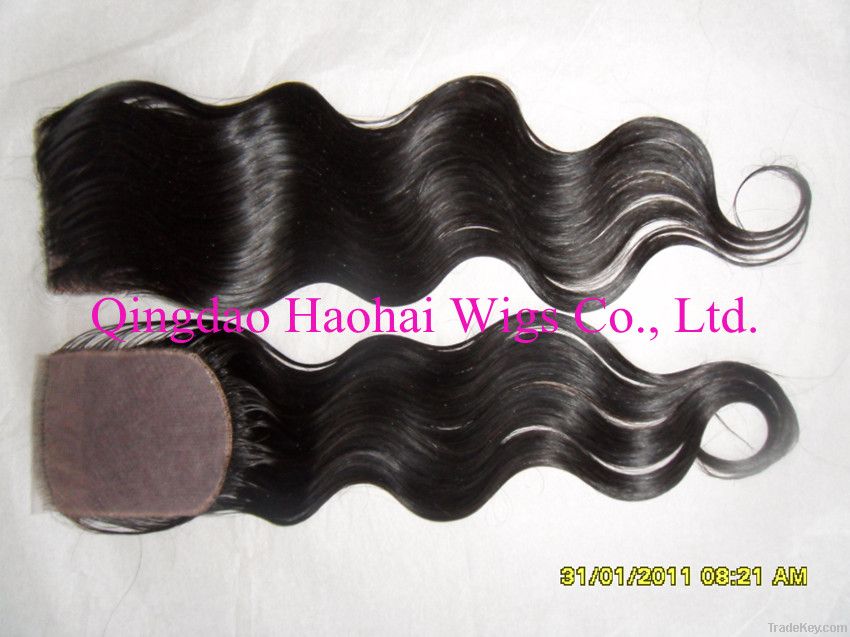 Silk Top Closure 100% Human Hair