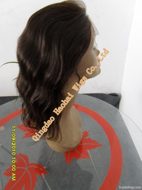 REMY HAIR, 20'', BODY WAVE, FULL LACE WIG, HIGH QUALITY, HOT SALE,