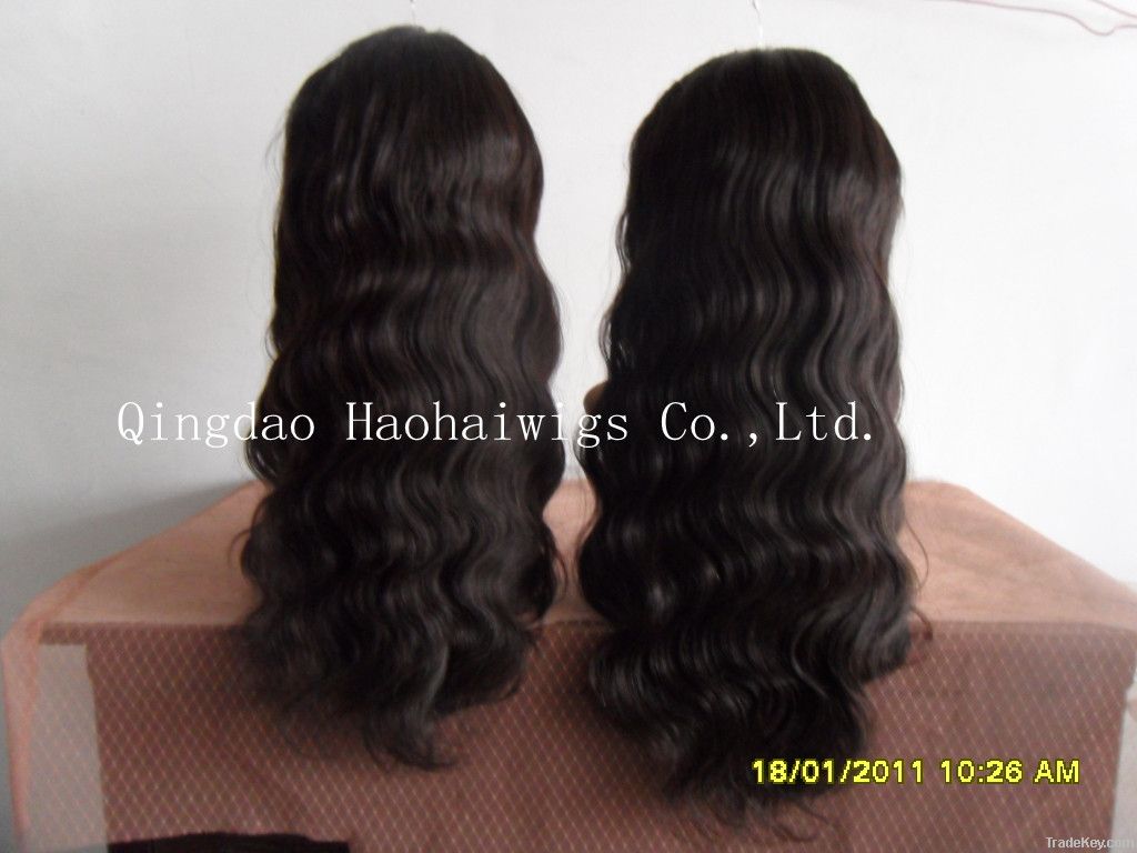 Best Quality - Human Hair - FULL LACE WIG - all Hand-tied