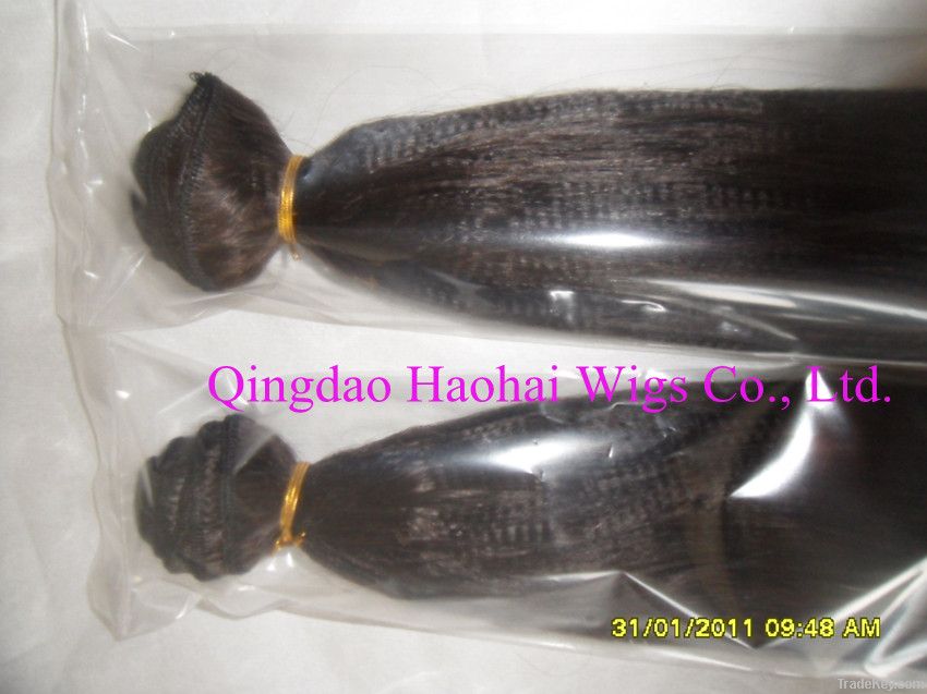 High Quality Hair Weft 100% Human Hair