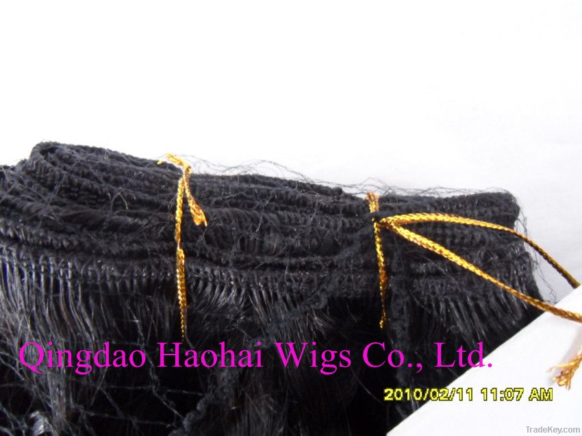 High Quality Hair Weft 100% Human Hair