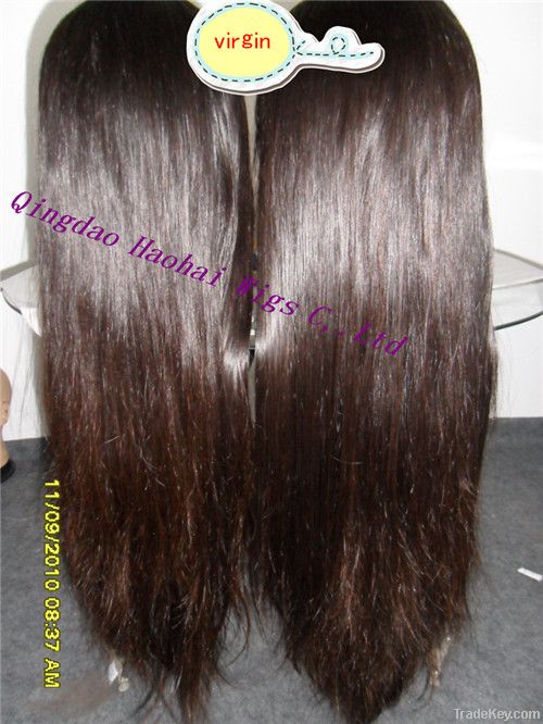 Best sale -full lace wig-human hair-virgin color