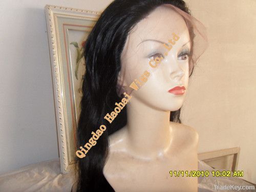 TOP Quality - 100%Human Hair - FULL LACE WIG - full Hand-tied