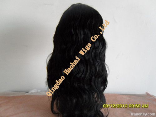 TOP Quality - 100%Human Hair - FULL LACE WIG - full Hand-tied