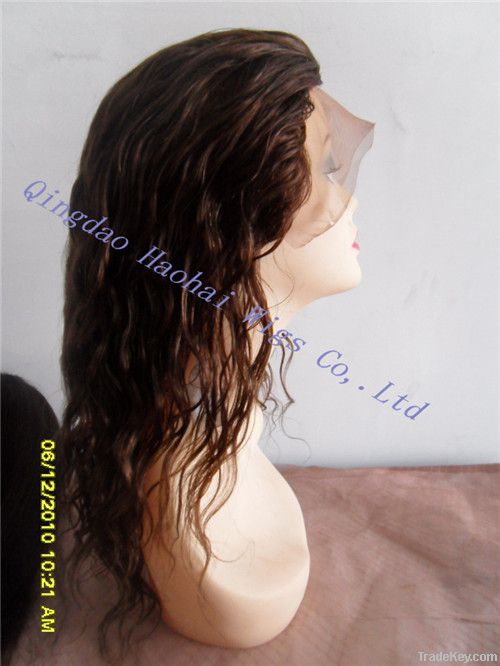 Hot sale-full lace wig-human hair-all full handtied