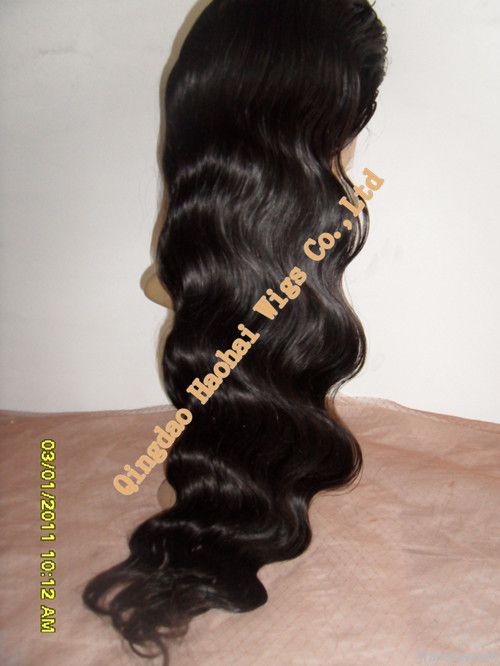best sale-full lace wig-human hair-full handtied