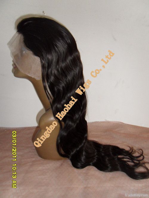 best sale-full lace wig-human hair-full handtied