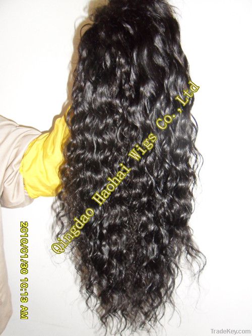 BEST SALE-full lace wig-human hair-full handtied-
