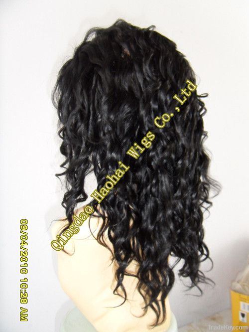 HIGH QUALITY-HOT SALE-full lace wig-REMY HAIR-18''-