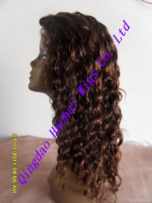 HOT SALE-FULL LACE WIG-HIGH QUALITY-REMY HAIR-18''-