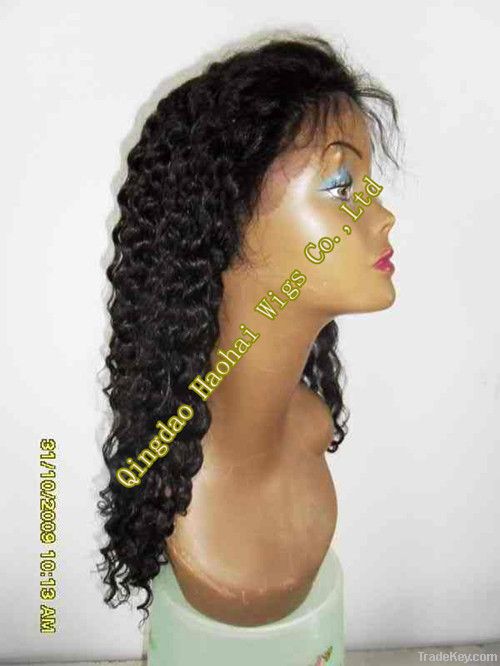HIGH QUALITY-FULL LACE WIG-HOT SALE-REMY HAIR-18''-