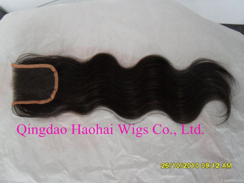 lace closure, 100% human hair, High quality, All Hand tied