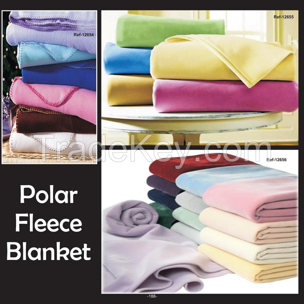 Wholesale Bulk Polar Fleece Blankets