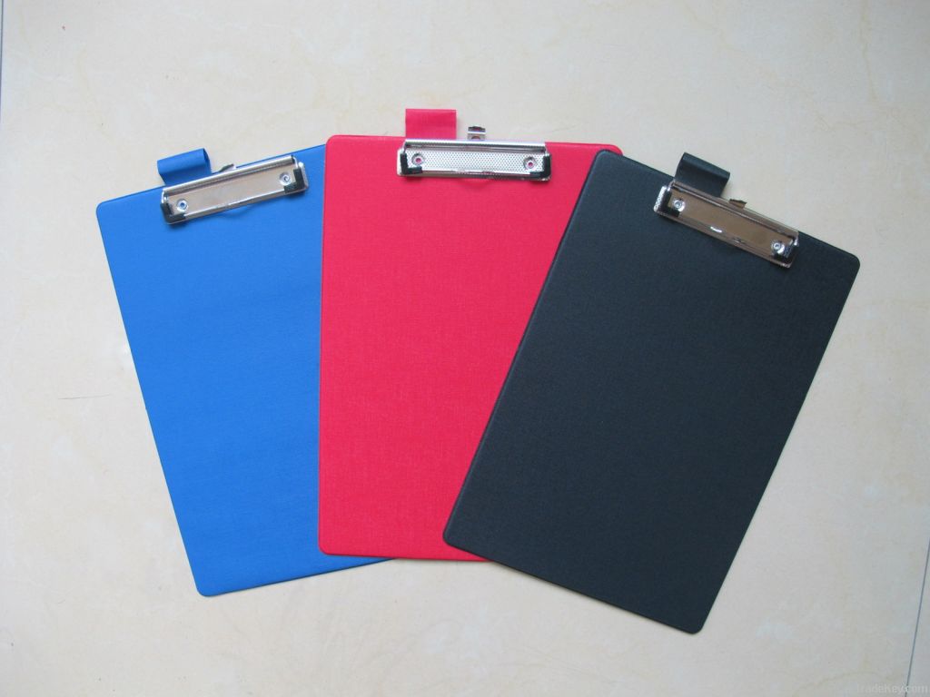 office supplies PP clipboard clip file