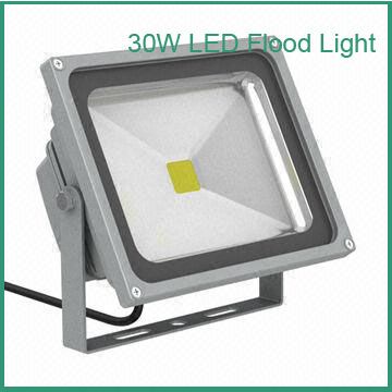 LED Floodlight with 1 Piece 30W Integrated High-powered and 100 to 240V AC/50 to 60Hz Input Voltage