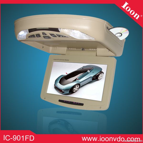 9inch Flip Down Monitor with DVD player