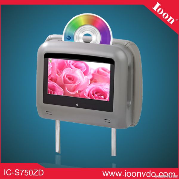 7inch Headrest Combo DVD Monitor with Touch Screen