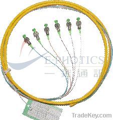 6 Core Bundle Fan-out Patch Cord