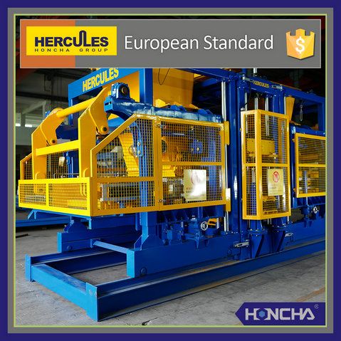 Hercules S Concrete Block Machine, Interlocking Block Machine, Curbstone Block Machine