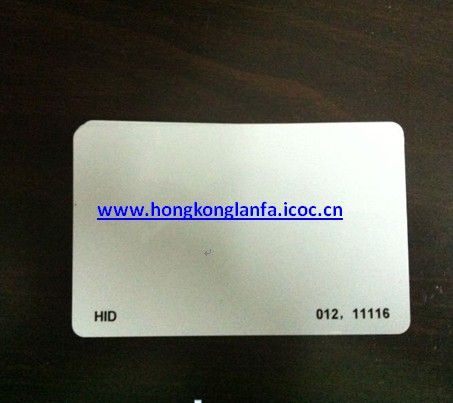 1386 ISO Thin HID Card (ISO9001; 2008Approval) (HID26/37)