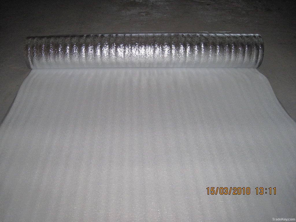 3mm EPE foam adhensived with aluminium coating